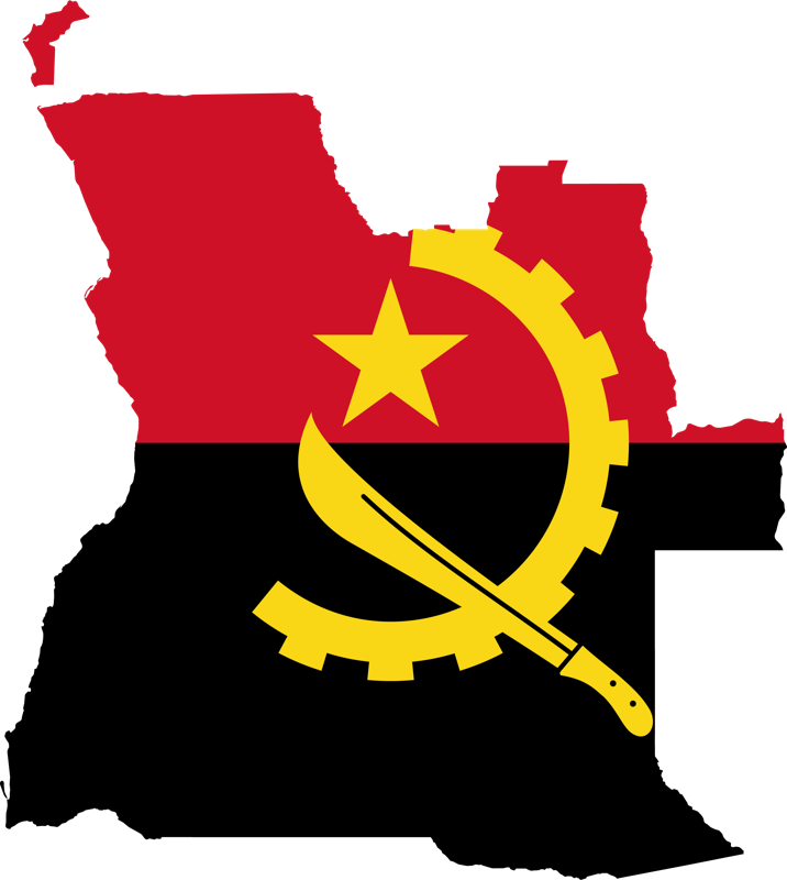 földgolyó Angola