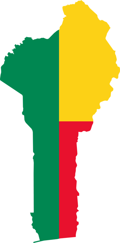 földgolyó Benin