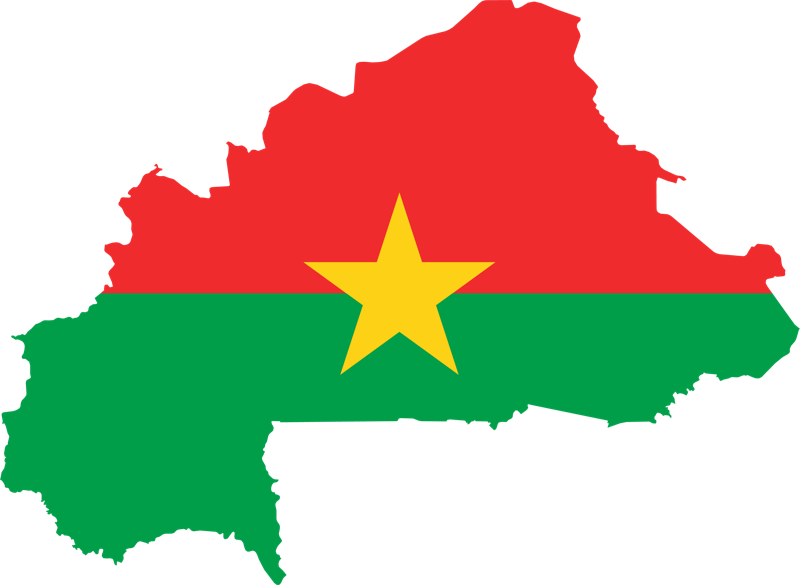 földgolyó Burkina Faso