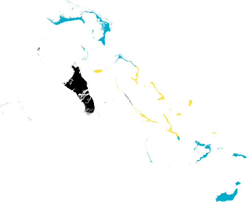 földgolyó Bahamák