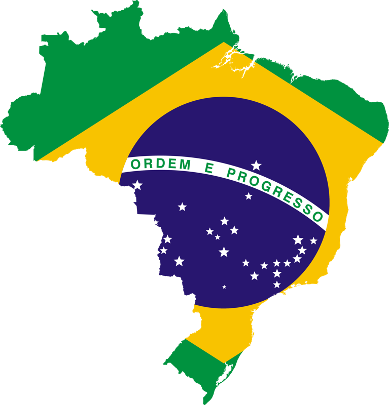 földgolyó Brazília