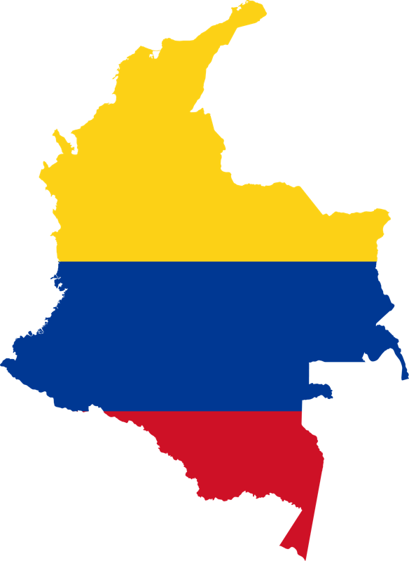 földgolyó Colombia