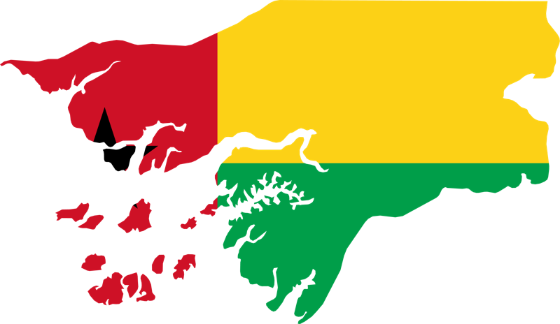 földgolyó Bissau-Guinea