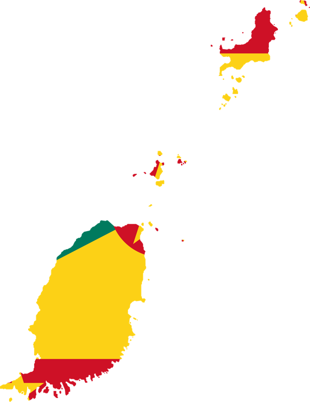 földgolyó Grenada