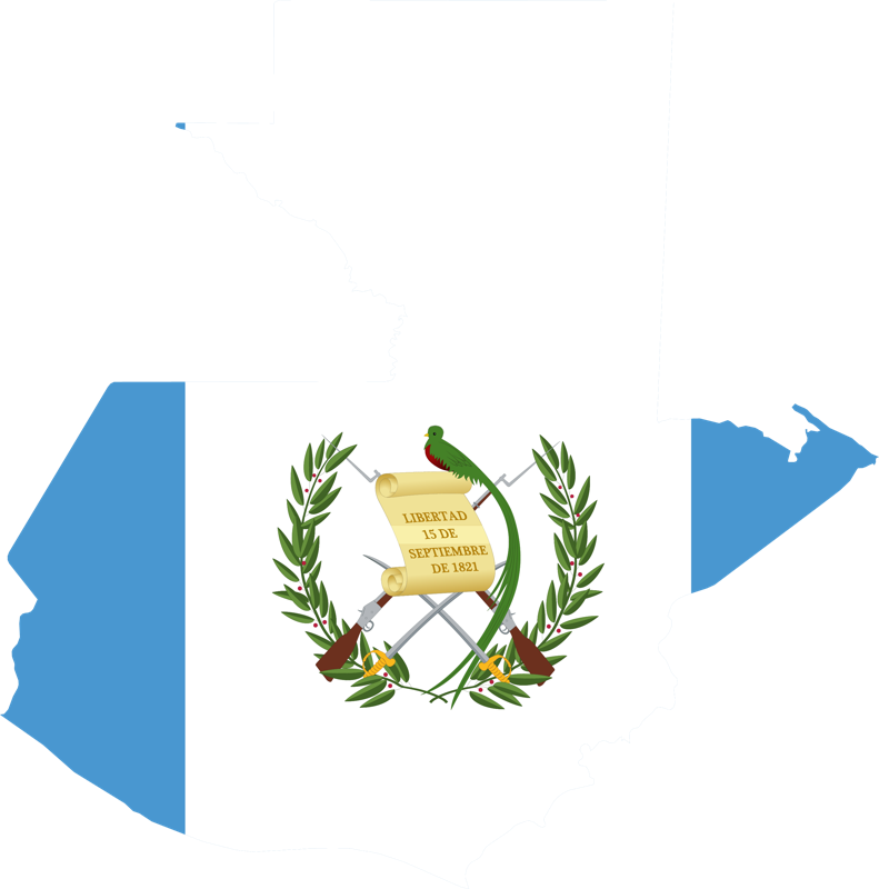földgolyó Guatemala