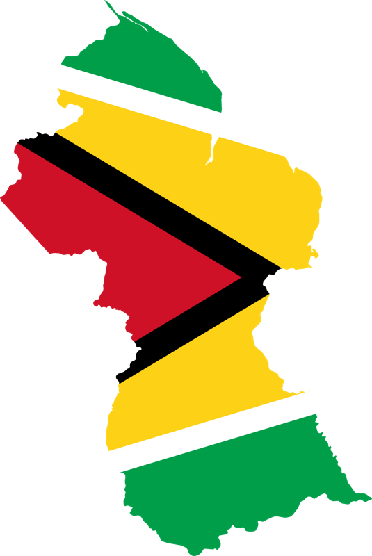 földgolyó Guyana