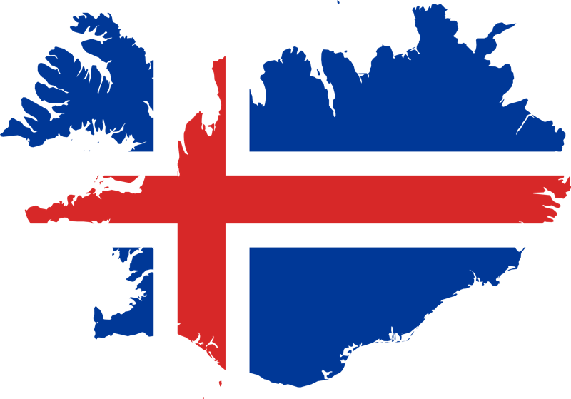 földgolyó Izland