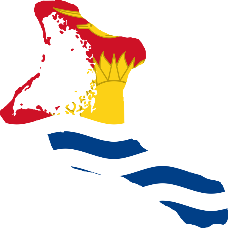 földgolyó Kiribati