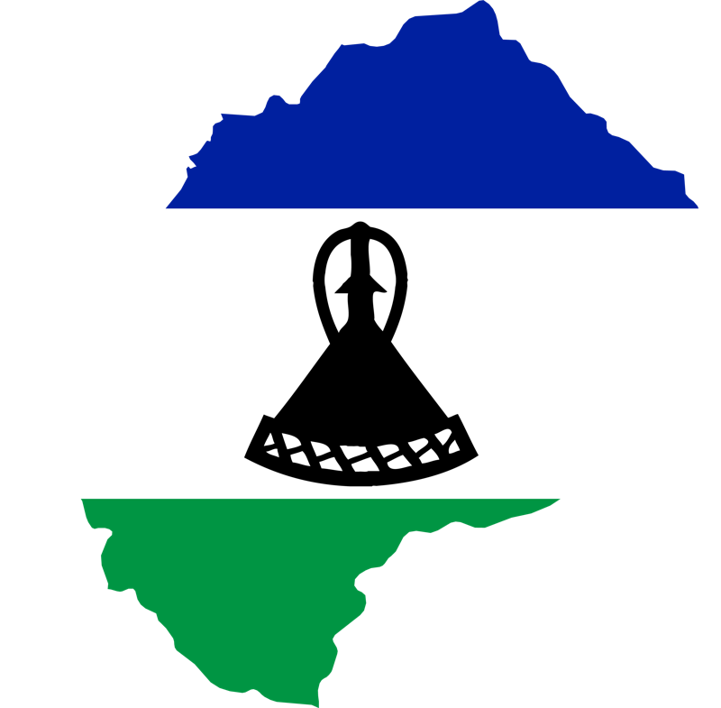 földgolyó Lesotho