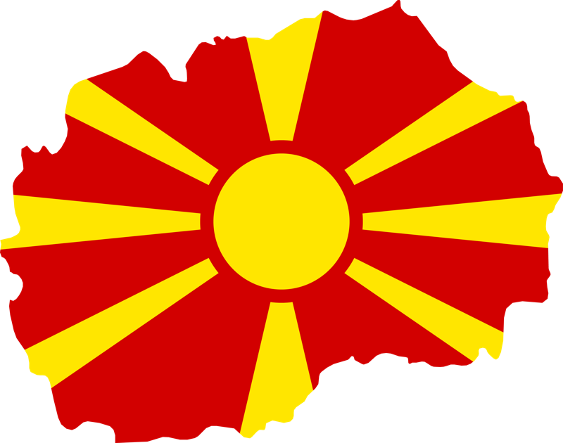 földgolyó Macedónia, Volt Jugoszláv Köztársaság